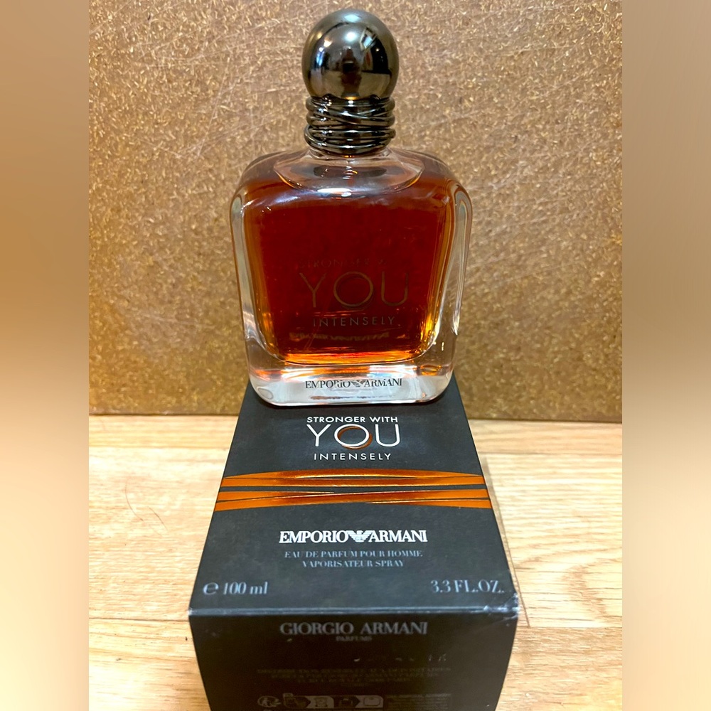 Emporio Armani Stronger With You Intensely Men’s 3.3 oz Cologne